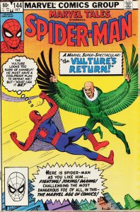 Marvel Tales #144 (1982) Spider-Man