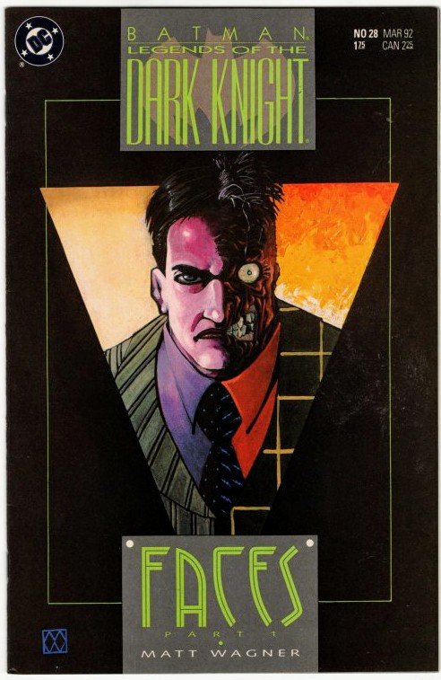 BATMAN Legends Of The Dark Knight #28 Two-Face App