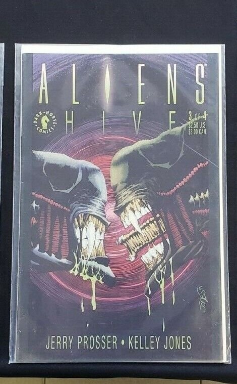 ALIENS 3PC (VF) KELLY JONES #2-4, HIVE 1992