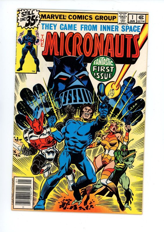 MARVEL  MICRONAUTS #1 (1979) 1st appearance of Microns 