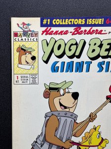 Yogi Bear #1 [Lot of 3 bks]  (1977) 1 App of Yogi in Marvel - Newsstand - VF