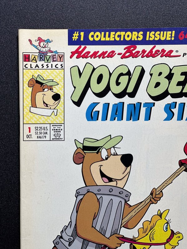 Yogi Bear #1 [Lot of 3 bks]  (1977) 1 App of Yogi in Marvel - Newsstand - VF