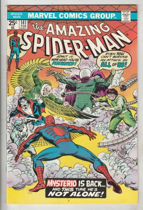 Amazing Spider-Man #141 (Feb-75) VF/NM High-Grade Spider-Man