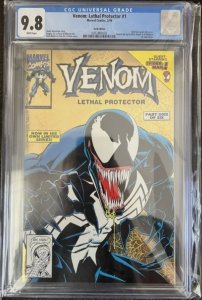 Venom Lethal Protector #1 Gold Edition CGC 9.8 1993