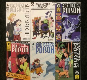 Box Office Poison Lot Of 9 Books #0,2,3,4,5,6,7,8,&12