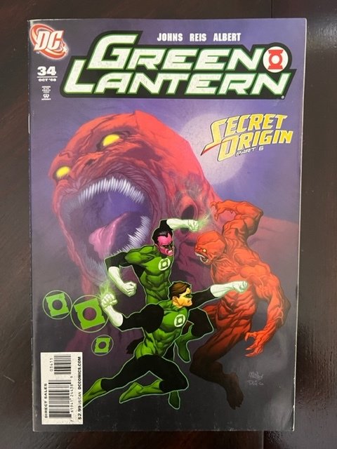 Green Lantern #34 Direct Edition (2008)