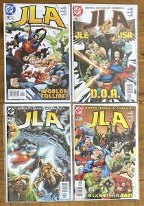 JLA #111,112,113,114 Justice League 2005 NM Lot
