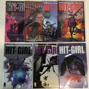 Hit-Girl (2018) Starter Consequential Set # 1-5 & Additional Cover # 1-4 (VF/NM)