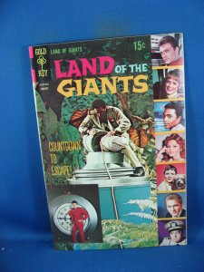 LAND OF THE GIANTS 5  F VF GOLD KEY PHOTO CVR 1969