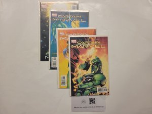 4 Captain Marvel Marvel Comic Books #11 12 13 14 43 RC43