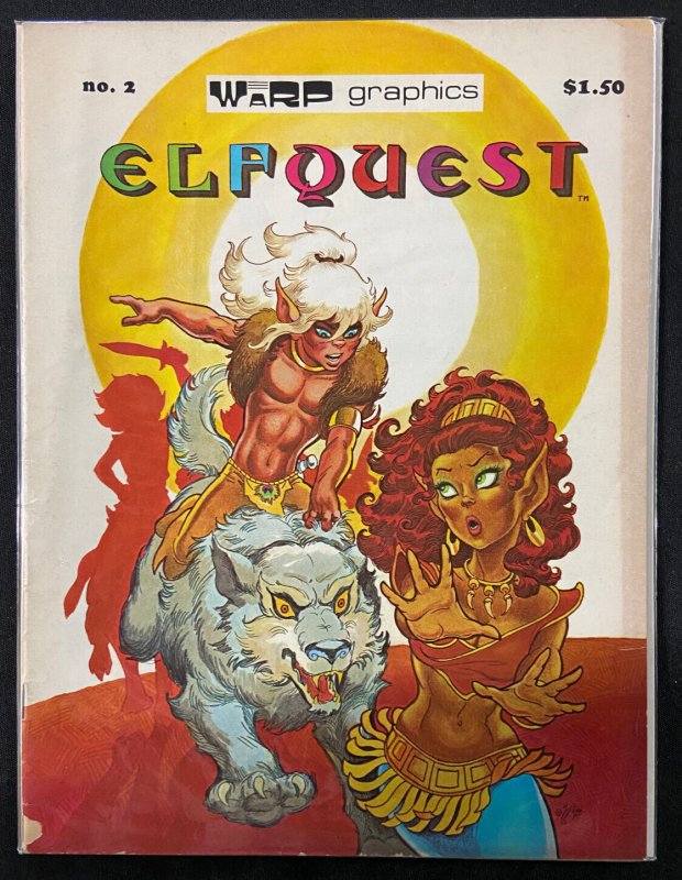 WARP GRAPHICS LOT ELFQUEST #2,3 1981 VG/FN