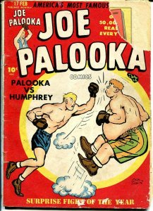 JOE PALOOKA #17-HAM FISHER-BOXING-1ST LITTLE MAX-COOL G