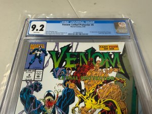 Venom Lethal Protector # 4 CGC Graded 9.2 Marvel Comic Book Spider-Man JH30