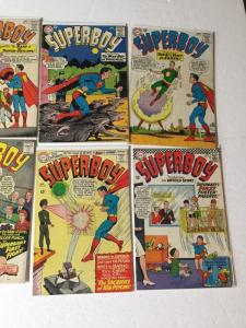 Superboy 114 116 121 124 125 133 Vg- Or Better Silver Age