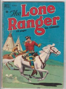 Lone Ranger, The #28 (Aug-50) FN Mid-Grade The Lone Ranger, Tonto, Silver