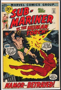 Sub-Mariner #44 (1971) Namor the Sub-Mariner