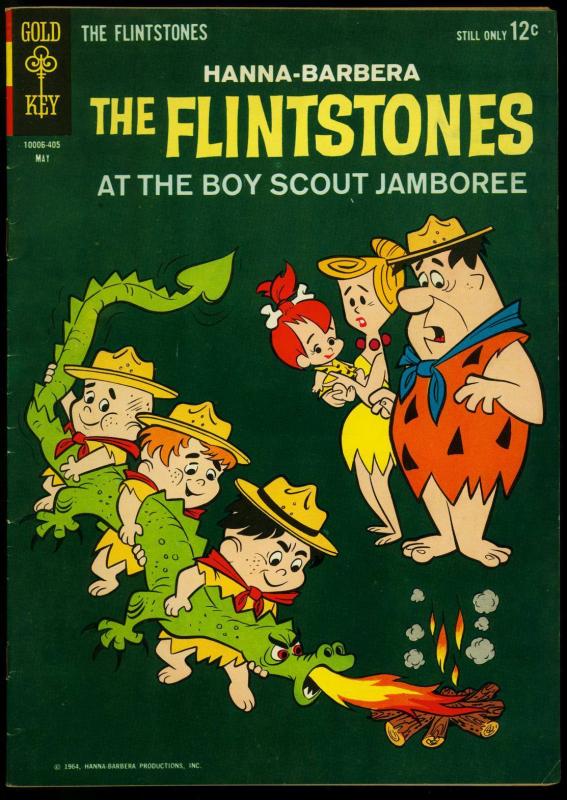 The Flintstones #18 1964- Boy Scout Jamboree- Gold Key VG