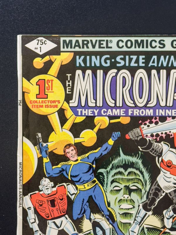 Micronauts Annual #1 Direct Edition (1979) VF