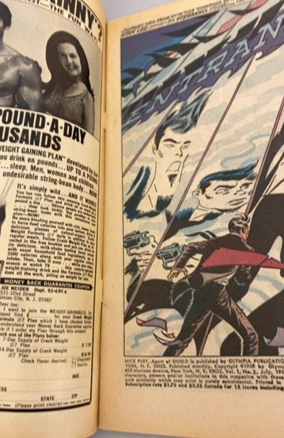 Nick Fury, Agent of SHIELD #2 (1968)steranko