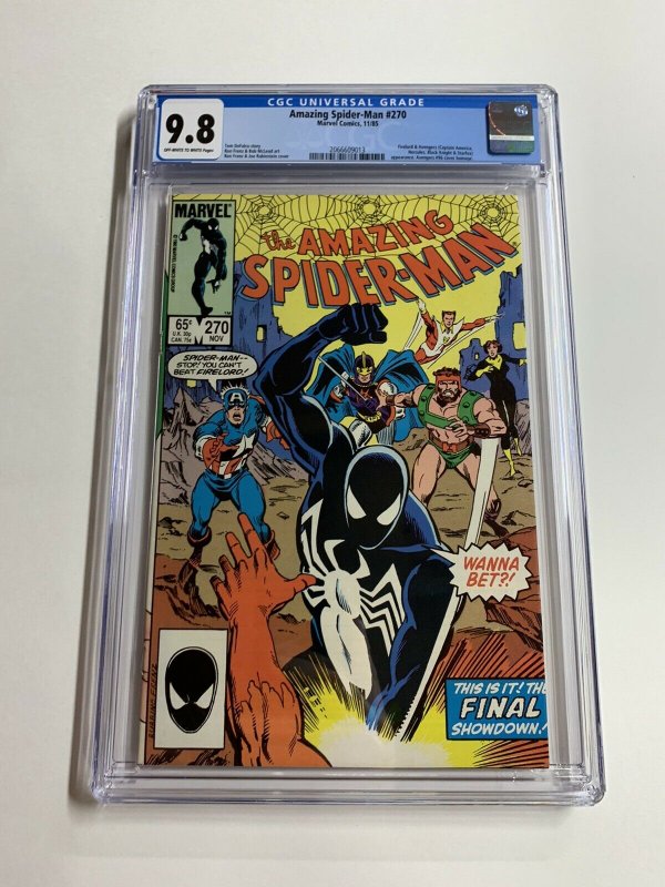 Amazing Spider-man 270 Cgc 9.8 Marvel Copper Age