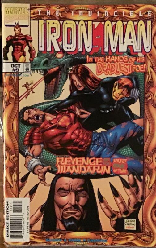 IRON MAN VOLUME 3 (1998)#1,2,4,5,6,7,8,9 ALL NM CONDITION 8 BOOK LOT