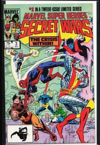 Marvel Super Heroes Secret Wars #3 (1984) [Key Issue]
