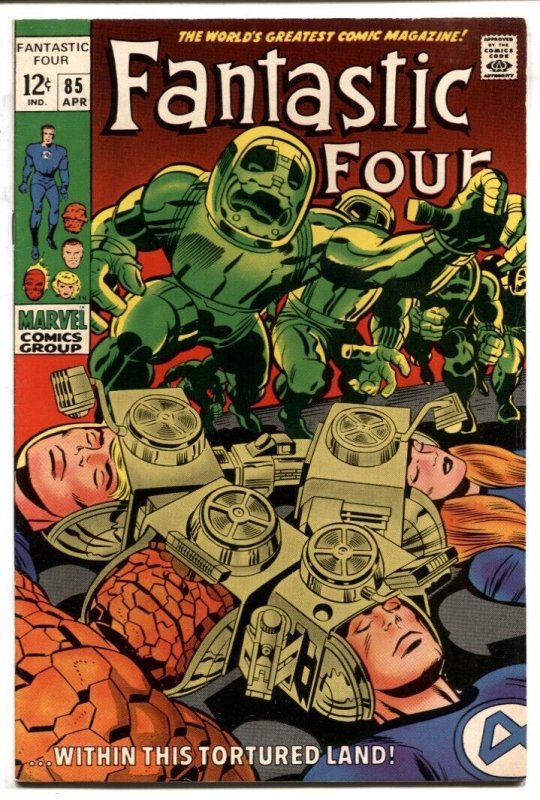 Fantastic Four #85 1969-HIGH GRADE - Dr Doom VF 