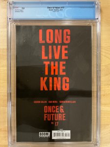 Once & Future #17 Cover B (2021) CGC 9.8
