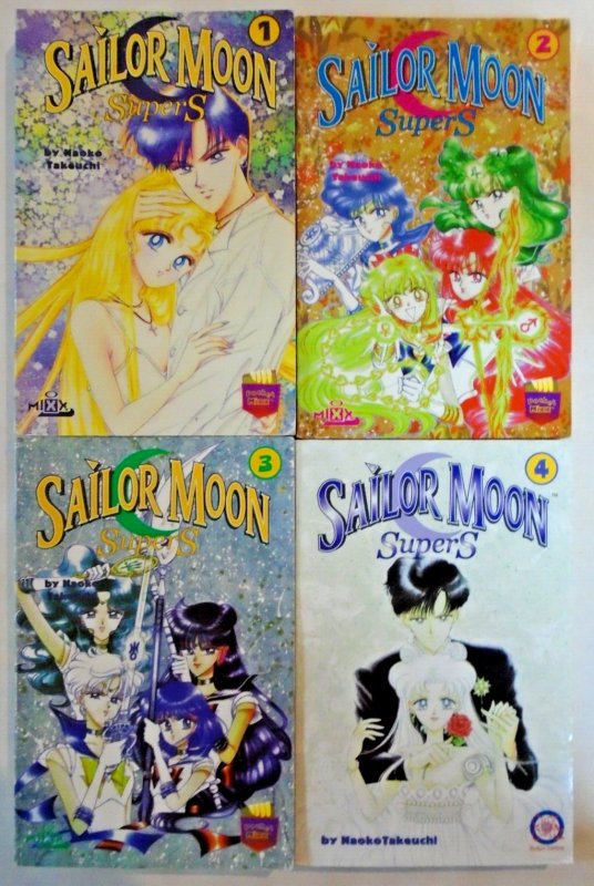 Sailor Moon Supers Books #1-4 (TokyoPop)