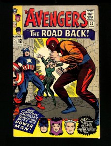 Avengers #22 Captain America Scarlet Witch Power Man!
