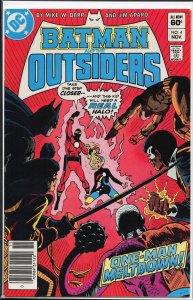 Batman and the Outsiders #4 (1983) Batman and the Outsiders