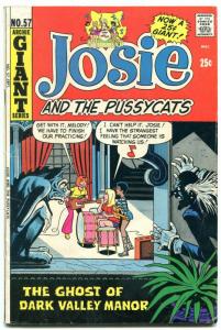 Josie and the Pussycats #57 1971- Horror cover- Archie Giant FN-