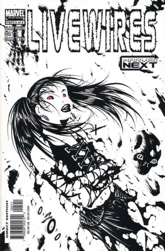 Livewires #5 VF/NM; Marvel | save on shipping - details inside