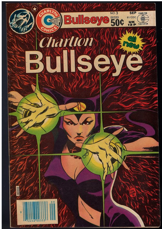 Bullseye #3 (Charlton, 1981)