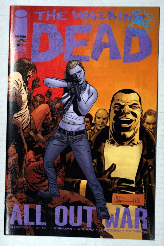 The Walking Dead #125 NM/MT 9.8 All Out War Mint Unread