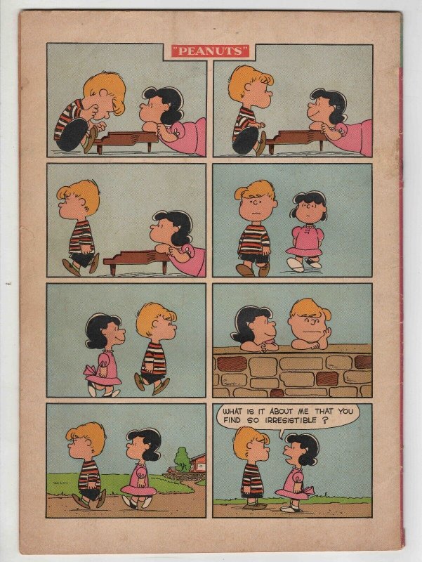 Four Color #1015 VINTAGE 1959 Dell Comics Peanuts Snoopy Charlie Brown