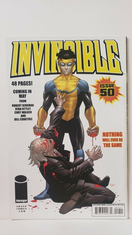 The Walking Dead #49 1st Printing Early Issue Image Comics Kirkman