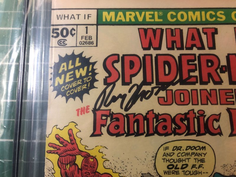 What If? #1 (1977) Signed Roy Thomas   CGC 7.5 graded