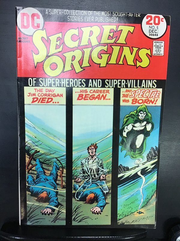 Secret Origins #1 (1973)vf # 1-7