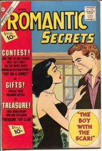 Romantic Secrets #36 1961-Charlton-Scarface cover & story-10¢ cover price-FN