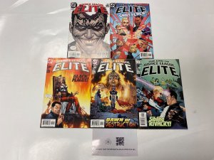 5 Justice League Elite DC comic books #5 9 10 11 12 62 KM17
