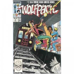 Wolfpack Wolf Pack #2 Marvel Comics September Sept 1988 (FNVF)
