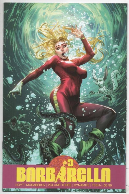 BARBARELLA #3 G Variant Krome, NM, 2021, Sci-fi, more Good Girl in store