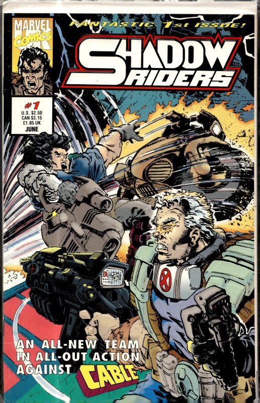 Shadow Riders #1 (1993) Boot
