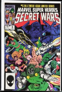 Marvel Super Heroes Secret Wars #6 (1984) Buckaroo Banzai [Key Issue]