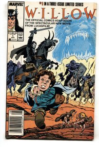 Willow #1 1988-Comic Book-Marvel -NEWSSTAND VARIANT