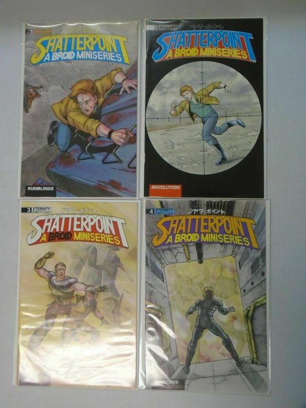 Shatterpoint set #1-4 8.0 VF (1990) 