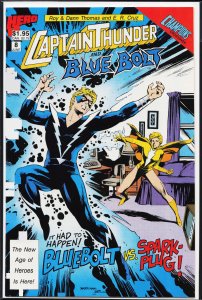 Captain Thunder and Blue Bolt #8 (1988) Blue Bolt
