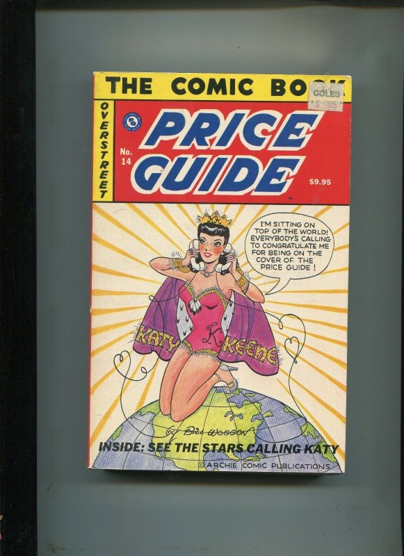 OVERSTREET COMIC BOOK PRICE GUIDE #14 (7.0) KATTY KEENE COVER! 1984