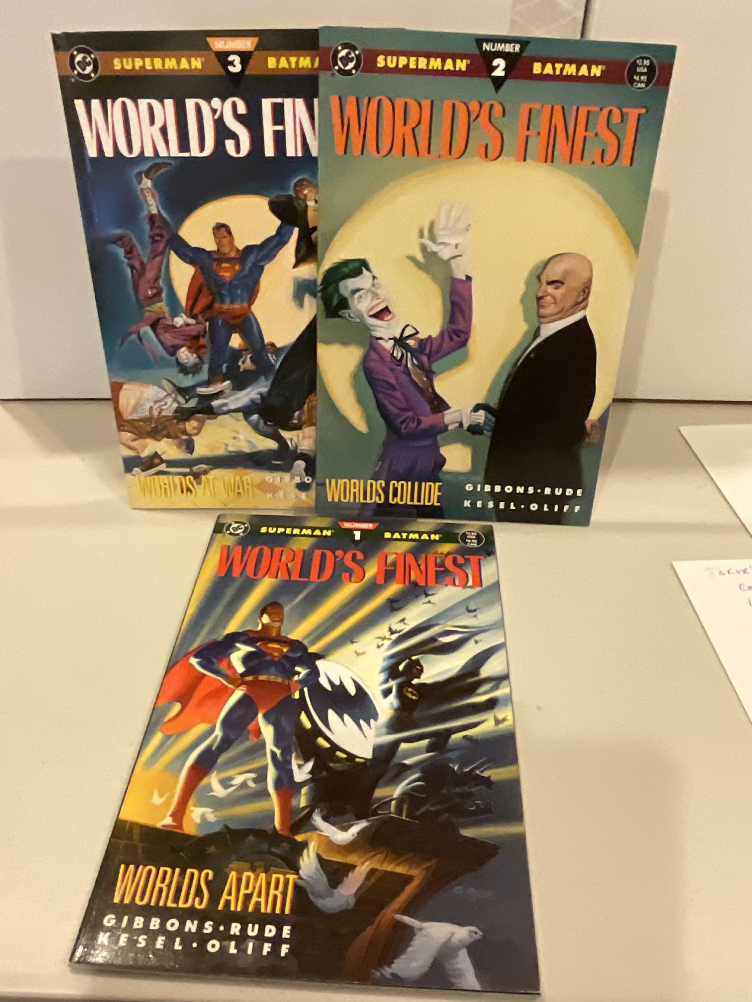 Superman/Batman: World's Finest 1-3 Complete Set! VF Dave Gibbons! Steve  Rude! | Comic Books - Modern Age, DC Comics, Batman, Superhero / HipComic